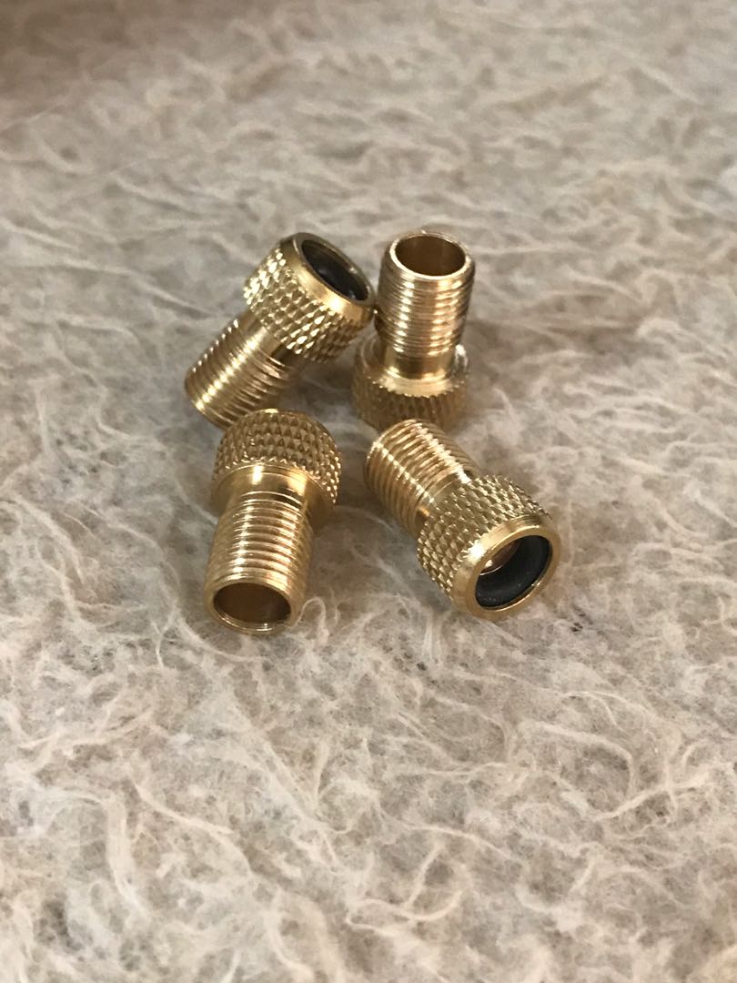 Presta Valve To Schrader Valve Adapter, Sports Equipment, Bicycles