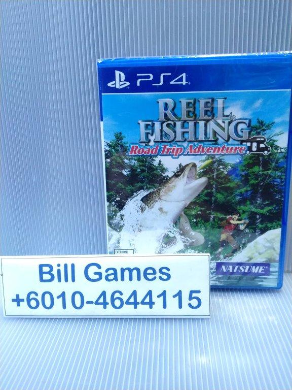 PS4 REEL FISHING Road Trip Adventure, Video Gaming, Video Games