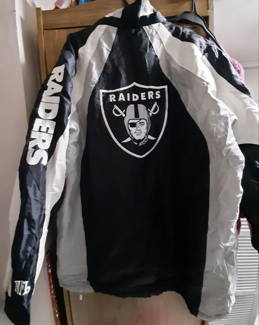 Raiders outlet throwback jacket