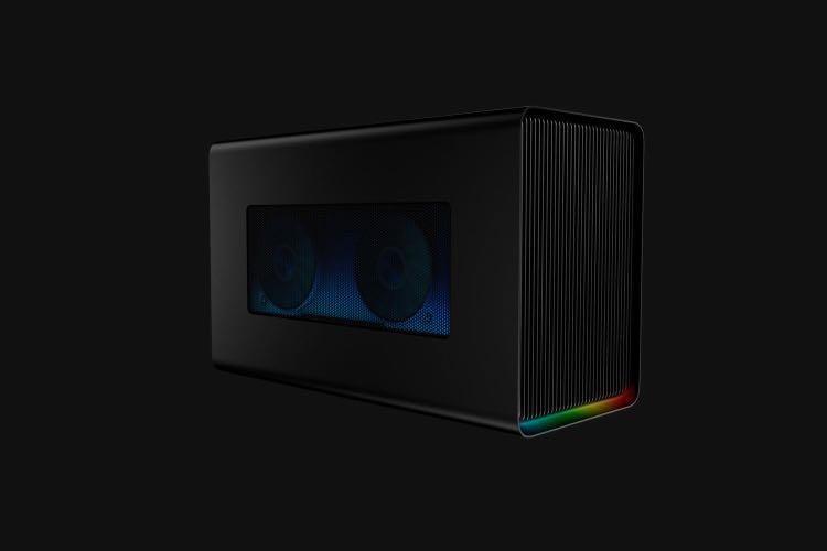 Razer Core X Chroma and ASUS ROG Strix RX VEGA64 OC edition 8GB with