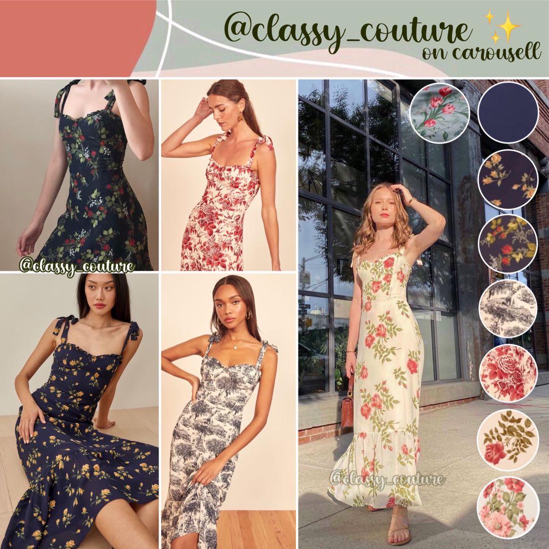 reco Authentic Reformation Liza Top in a prelaunch colour Women s Fashion Tops Other Tops on Carousell