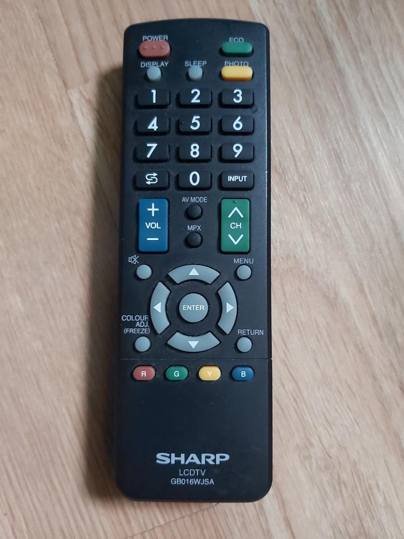 Sharp LCD TV Remote Controller, TV & Home Appliances, TV