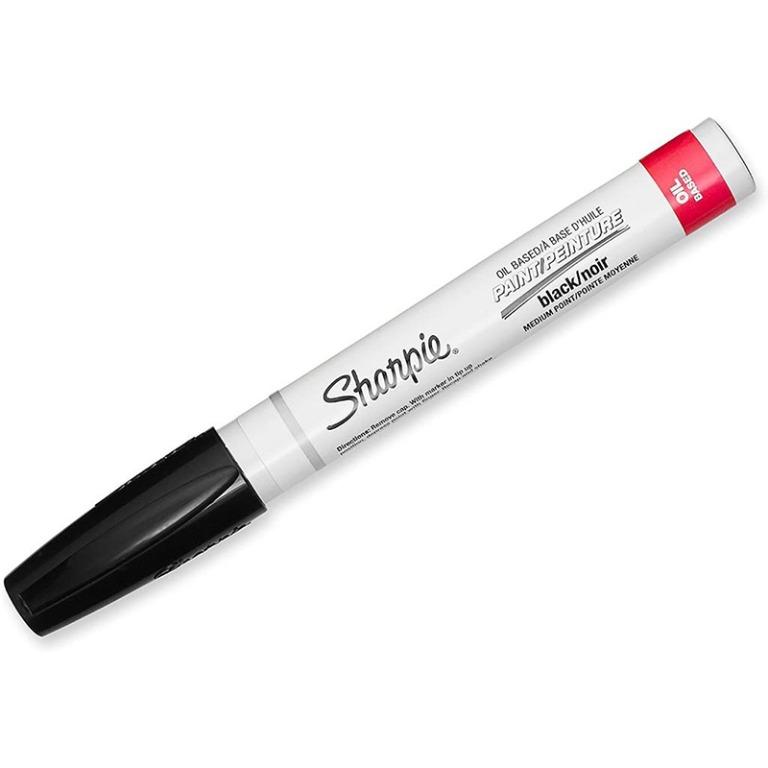 Sharpie Oil Based Paint Marker, Medium Point, Black 35549 (Category: Craft Supplies & Tools) located in San Juan City. Submitted by princessshyph (Listing ID 1005999803, Image 2). Description: Sharpie Oil Based Paint Marker, Medium Point, Black Black ink is perfect for rock painting, creating scrapbooks, posters and window art Quick-drying oil-based ink resists fading, smearing and water High-contrast ink stands out on dark and reflective surface