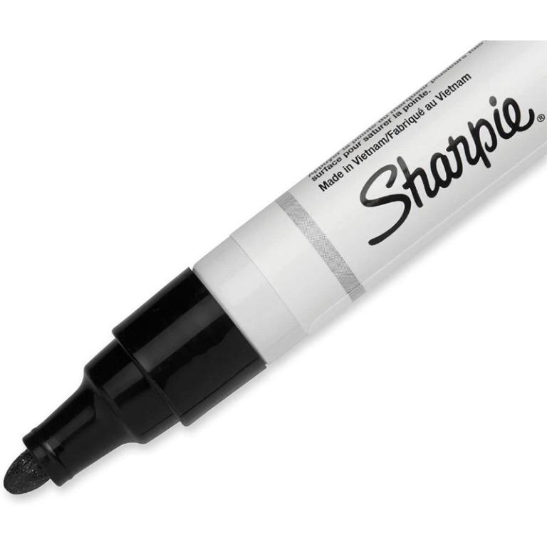Sharpie Oil Based Paint Marker, Medium Point, Black 35549 (Category: Craft Supplies & Tools) located in San Juan City. Submitted by princessshyph (Listing ID 1005999803, Image 3). Description: Sharpie Oil Based Paint Marker, Medium Point, Black Black ink is perfect for rock painting, creating scrapbooks, posters and window art Quick-drying oil-based ink resists fading, smearing and water High-contrast ink stands out on dark and reflective surface