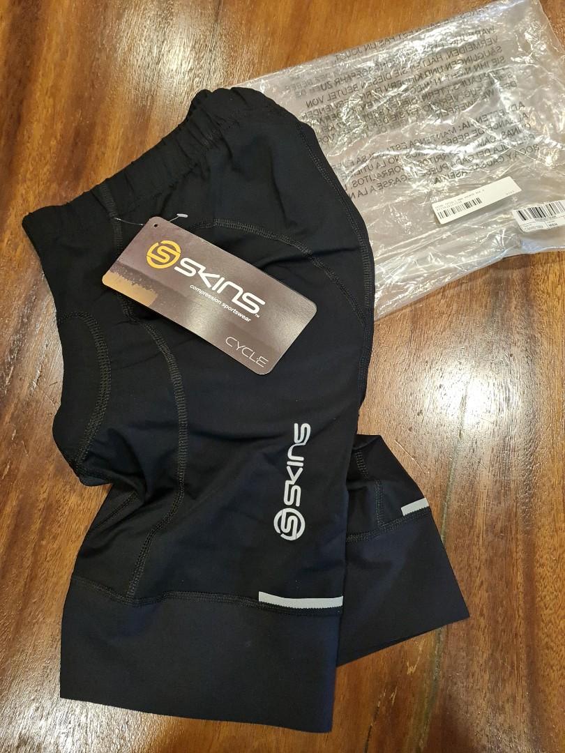 skins padded cycling shorts