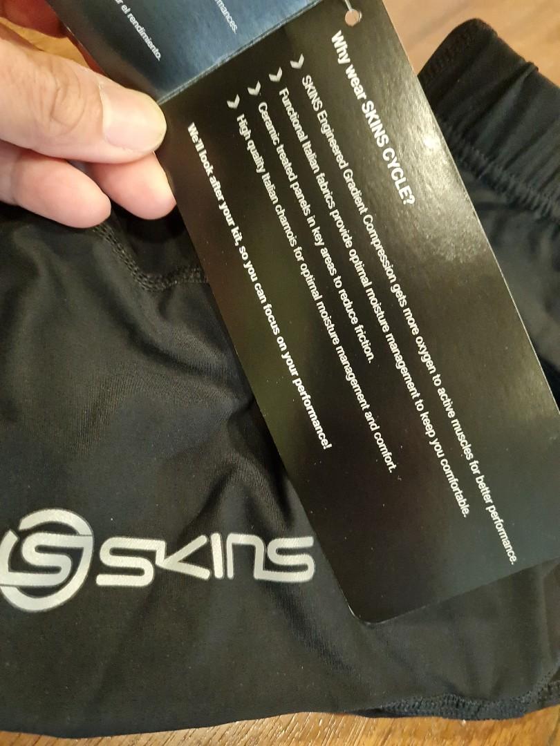 skins padded cycling shorts