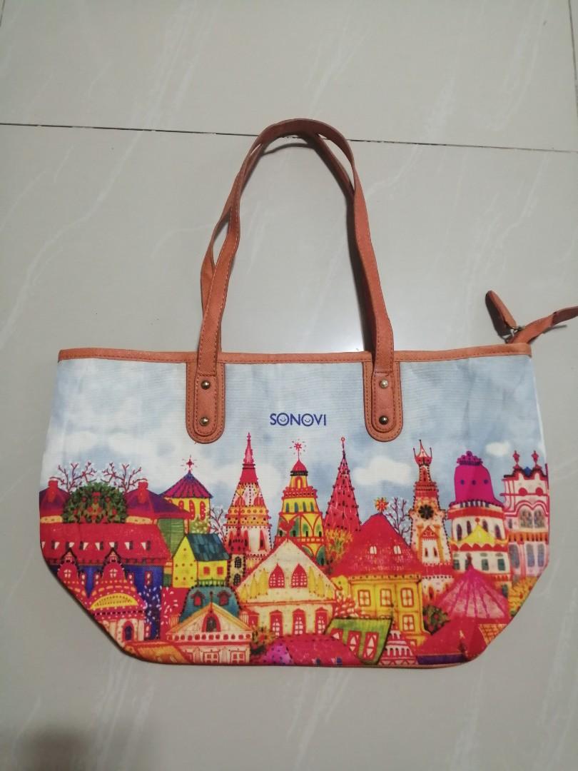 Sonovi Tote Bag Women s Fashion Bags Wallets Tote Bags on Carousell