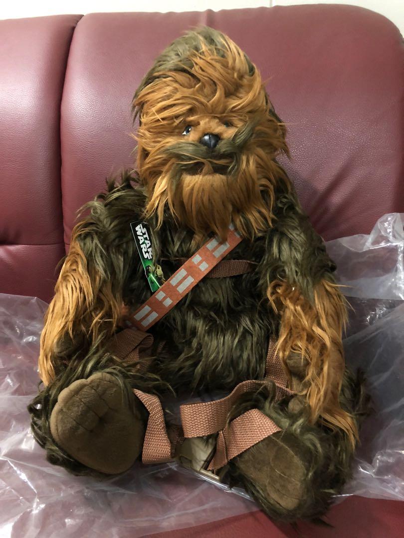 chewbacca plush backpack