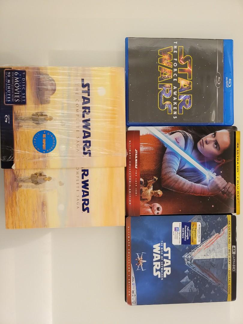 Star Wars: The Complete saga episodes 1-6 Collection (9 Blu-ray)