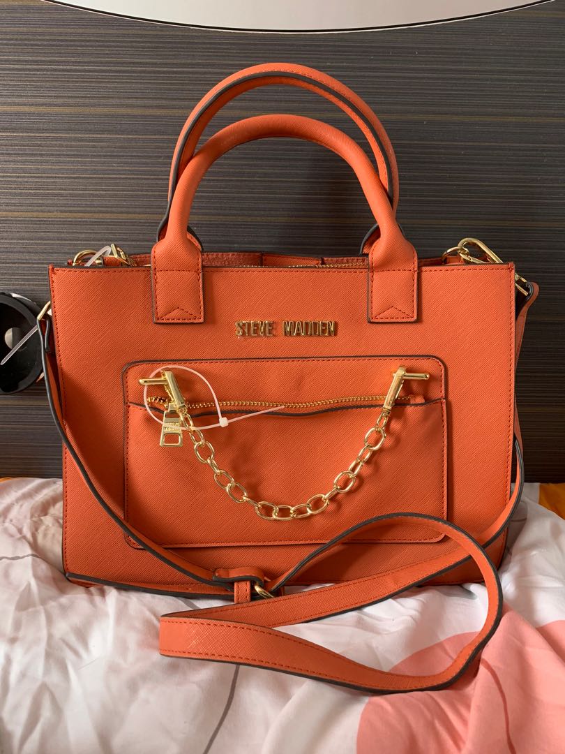 steve madden purse orange