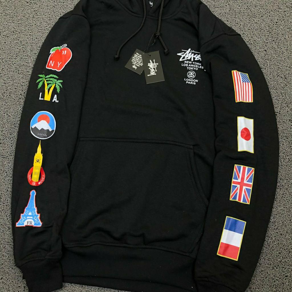 Stussy Hoodie Men s Fashion Tops Sets Hoodies on Carousell