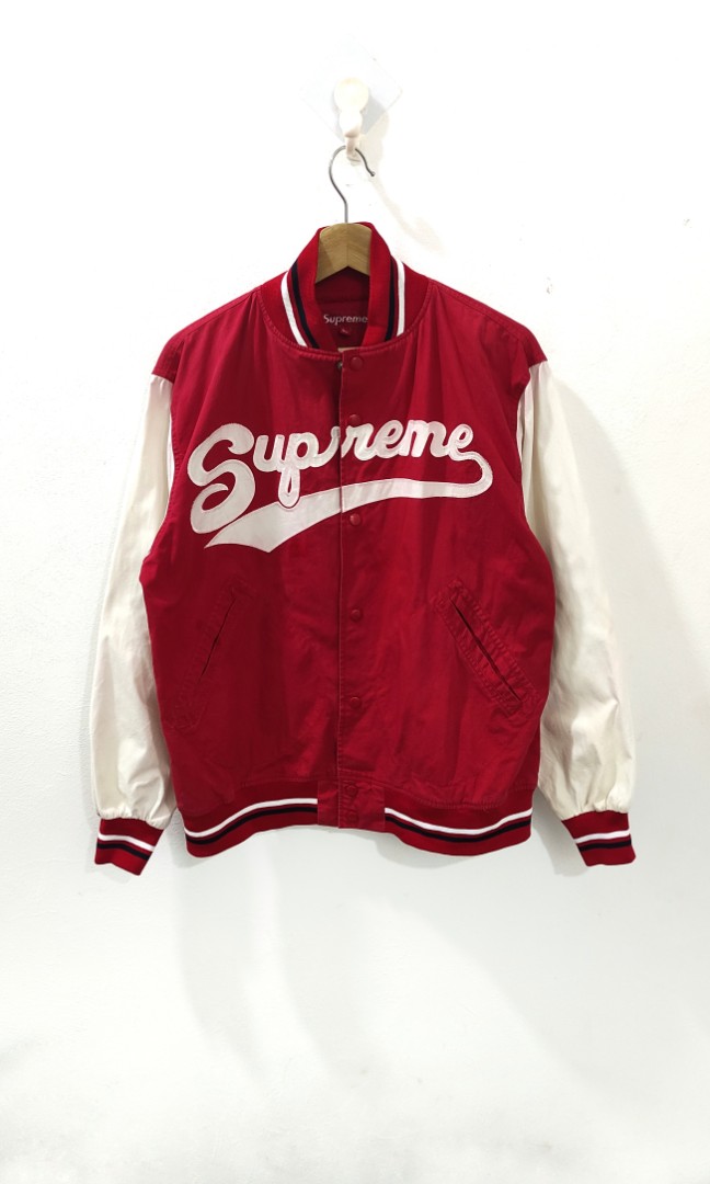 Supreme Varsity Baseball Jacket Men s Fashion Coats Jackets and