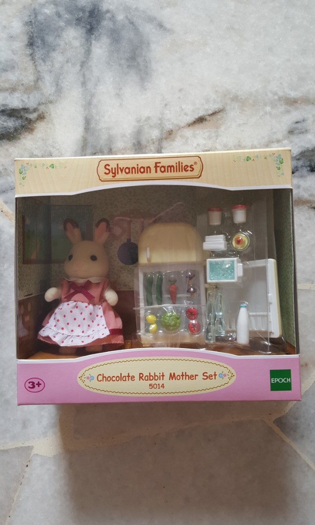 Chocolate rabbit mother set top