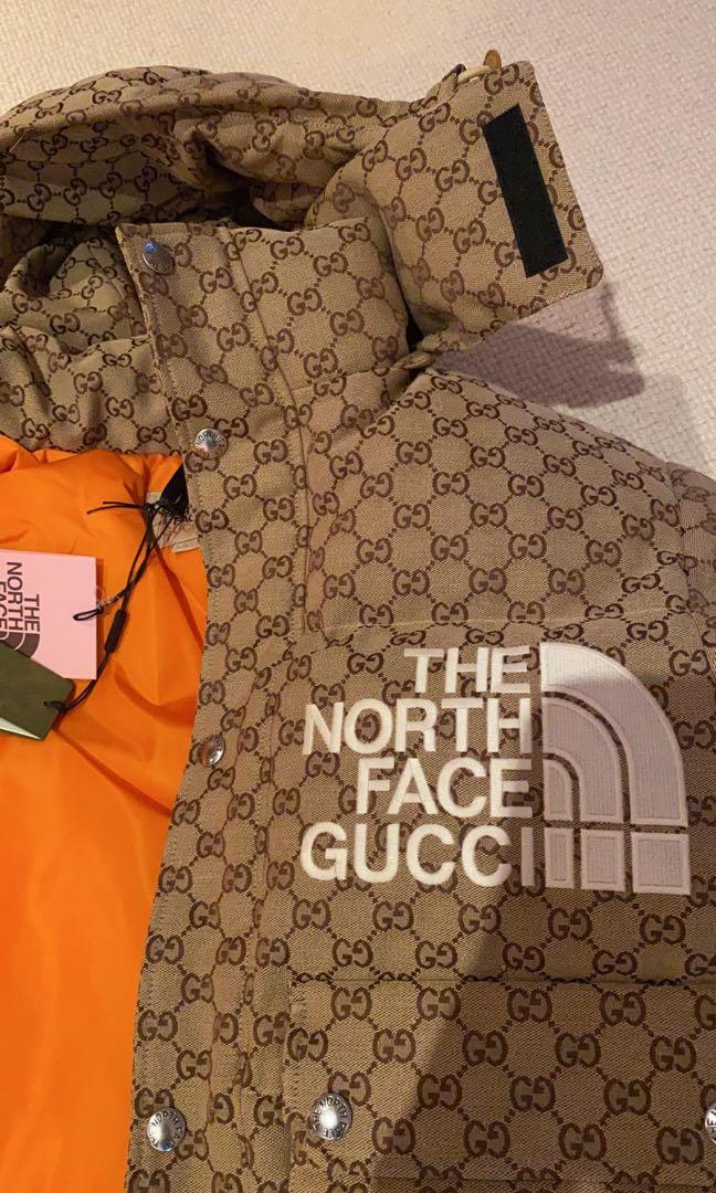 Gucci × The North Face Canvas Bomber Jacket
