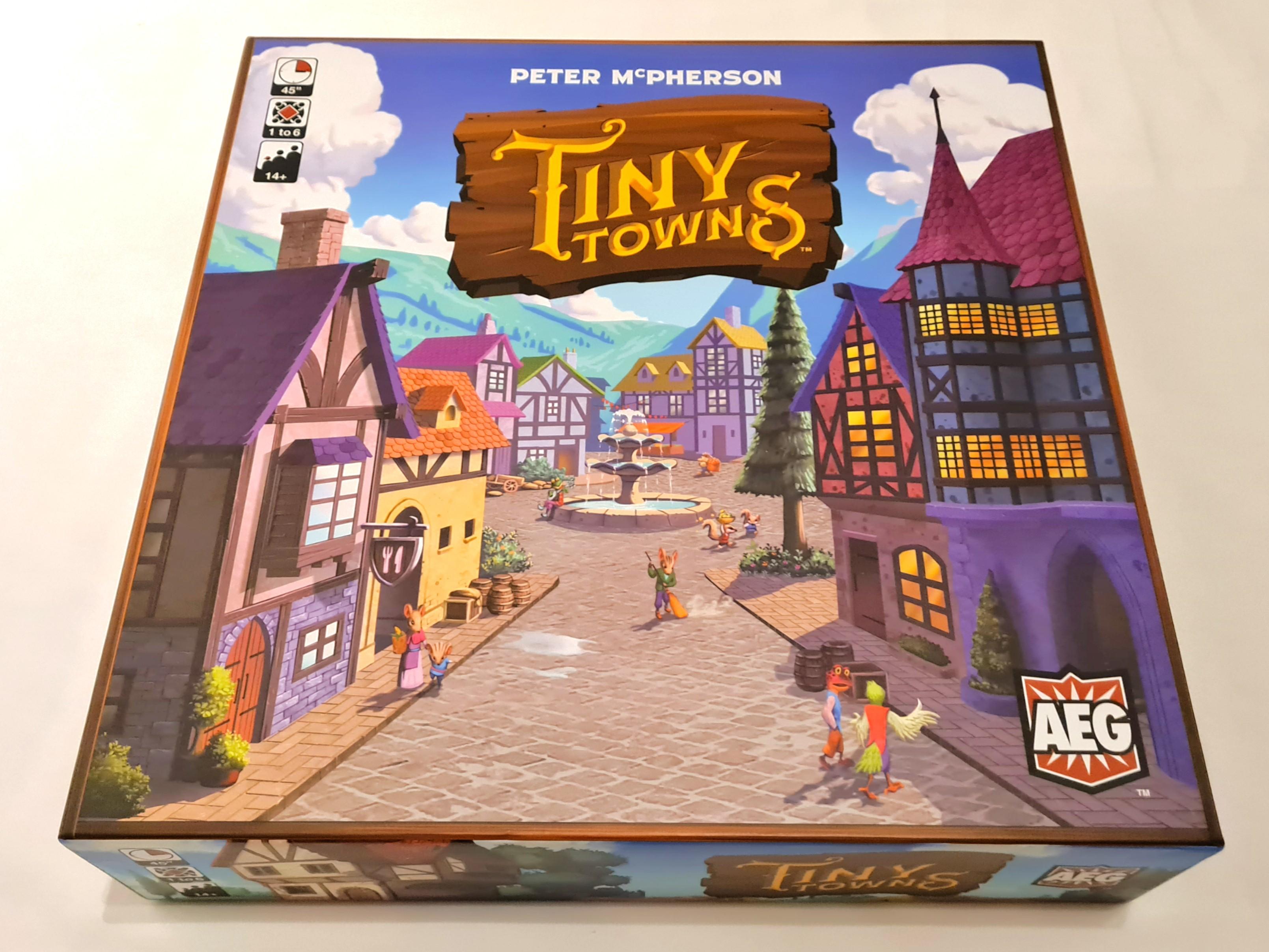 Tiny Towns board game (authentic), Hobbies & Toys, Toys & Games on Carousell