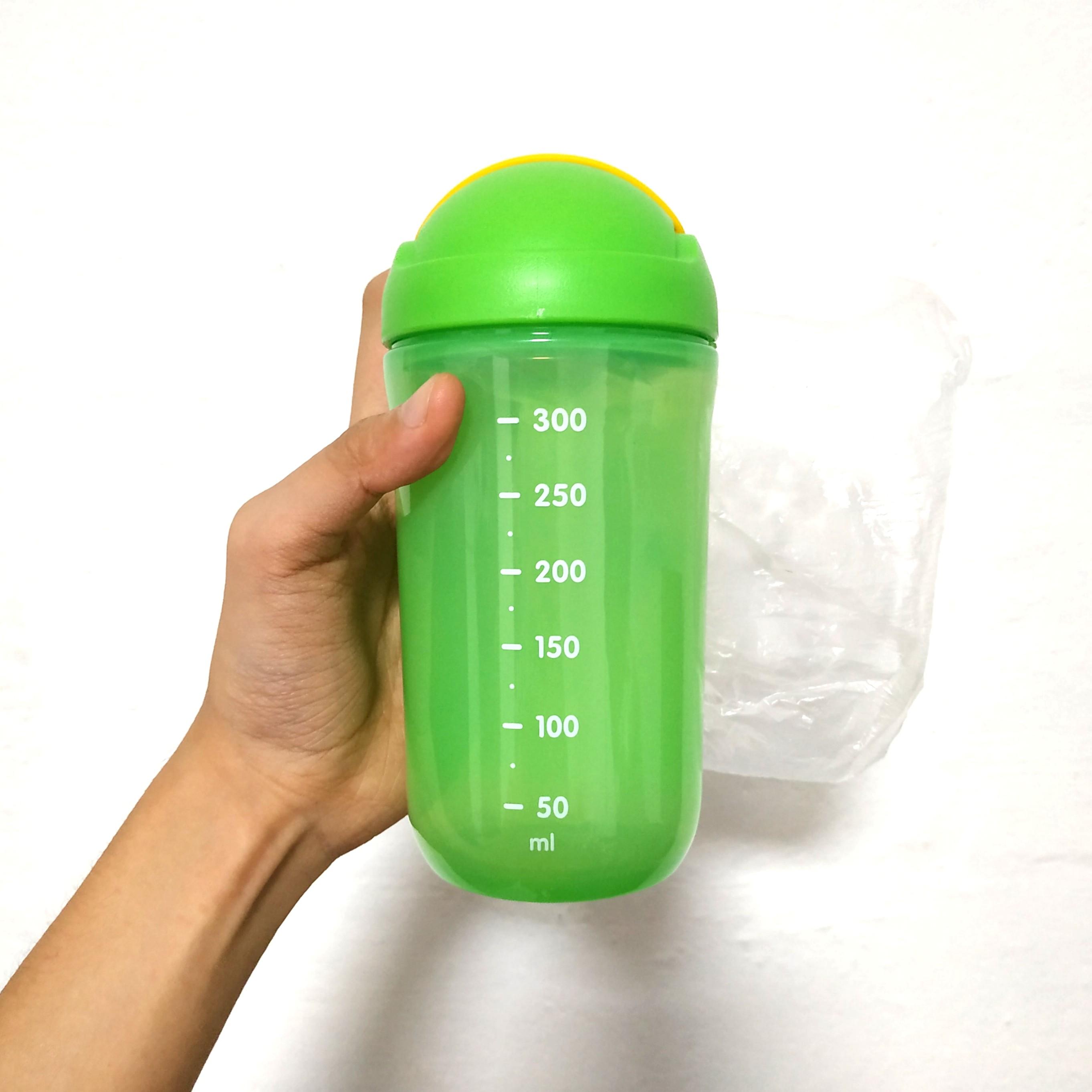 Tupperware 350 ml Twinkle Kids Straw Water Bottle Tumbler