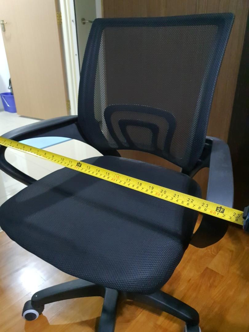 Used computer chair, Furniture & Home Living, Furniture, Chairs on