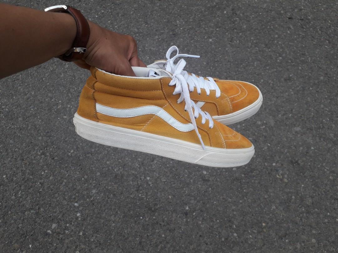 Vans sk8 mid reissue sunflower sales