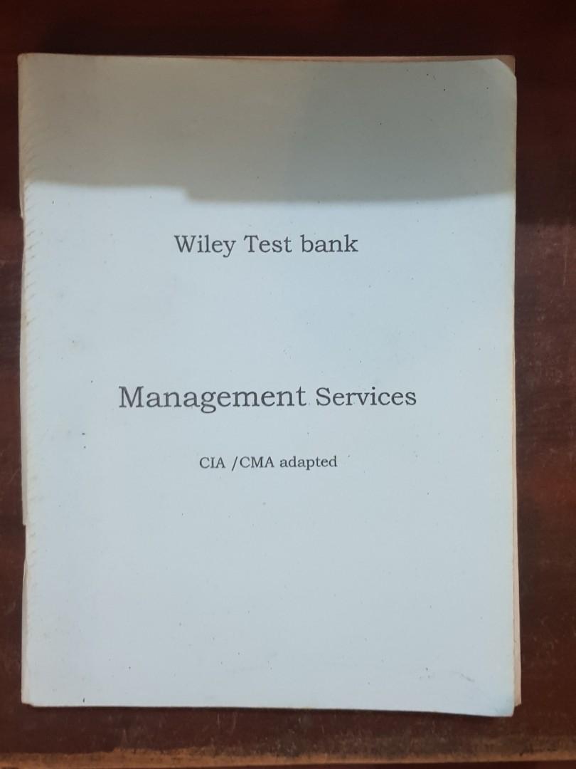 Various Testbanks for BLECPA / CPALE (Category: Textbooks) located in Valenzuela. Submitted by lim_lance (Listing ID 1062313621, Image 2). Description: - Quizzer in Management Services - Management Services (CIA / CMA adapted) - Advanced Financial Accounting and Reporting - Regulatory Framework for Business Transactions - Question Answer - Problem Solution in Taxation 2017 edition by Virgilio D. Reyes - Used by accounting student who passed the C