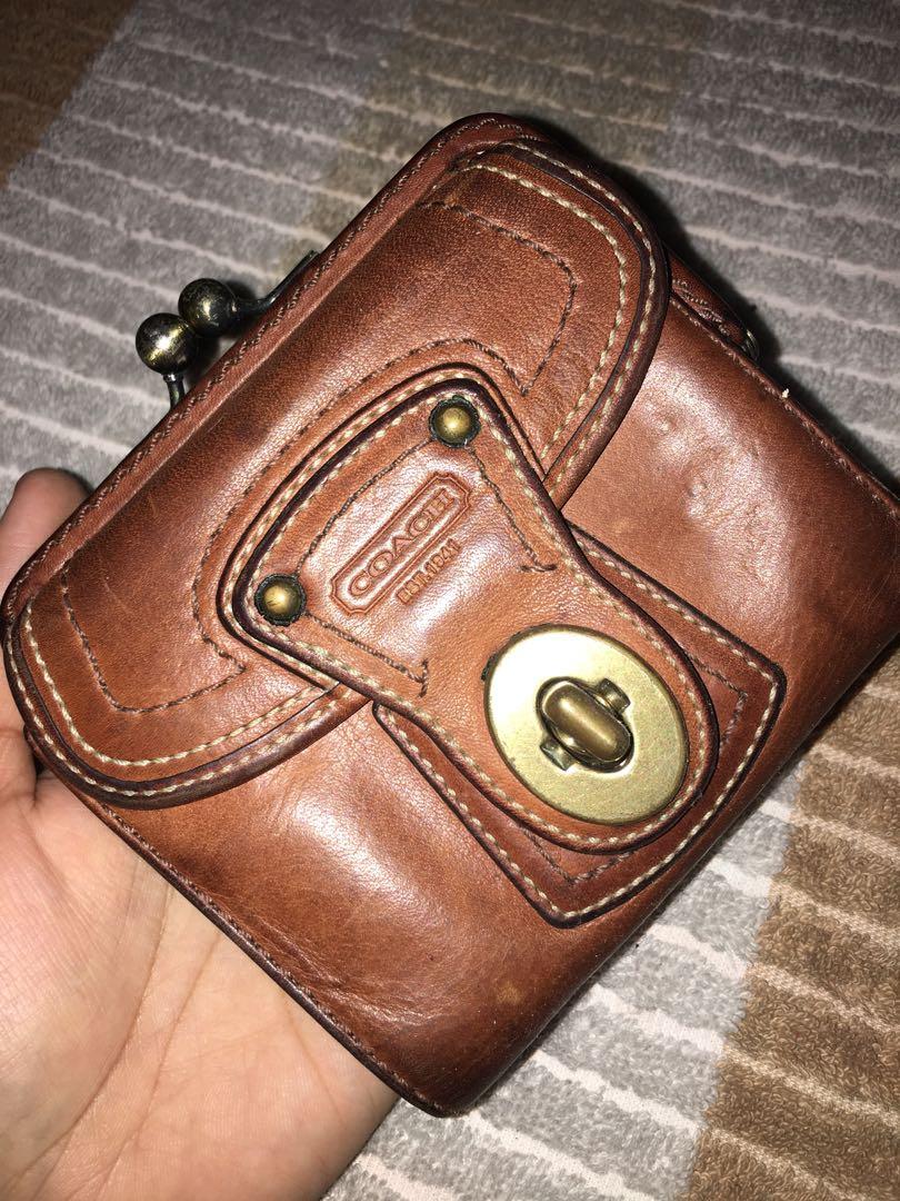 Classic clearance coach wallet