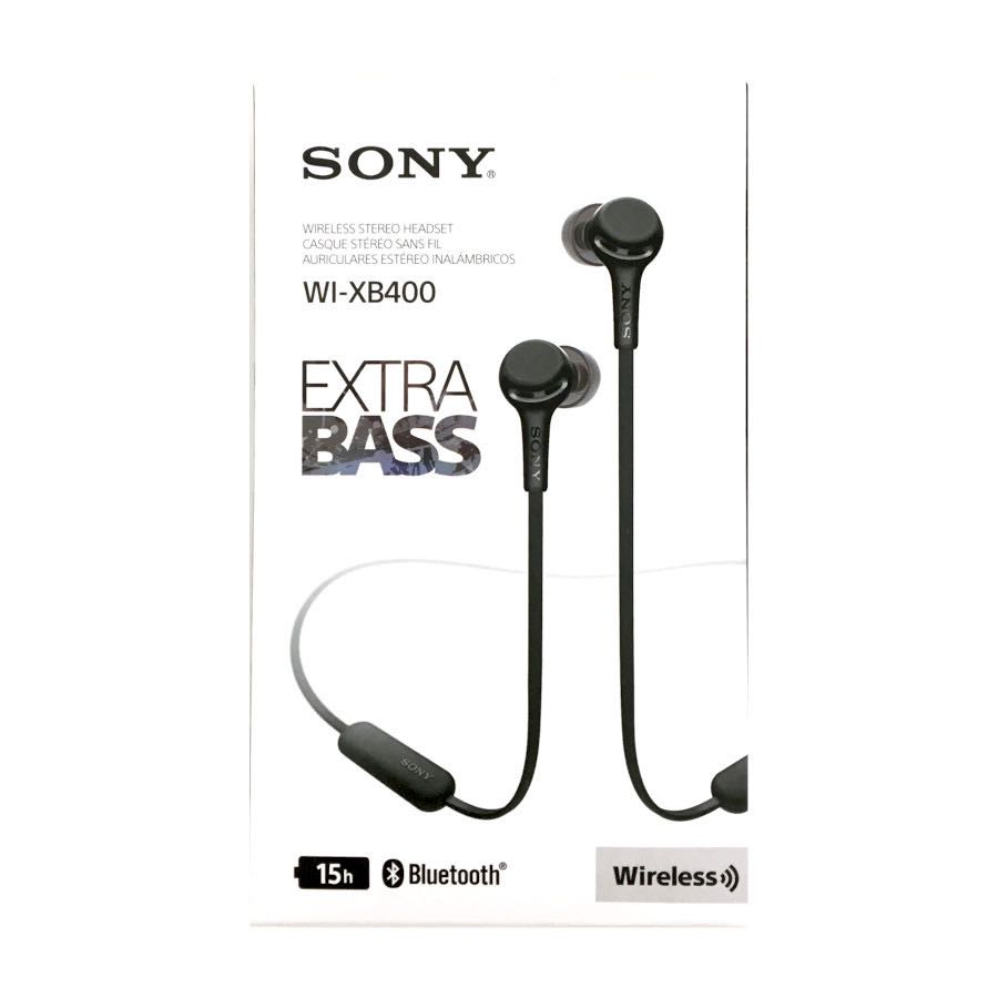 sony wi xb400 driver size