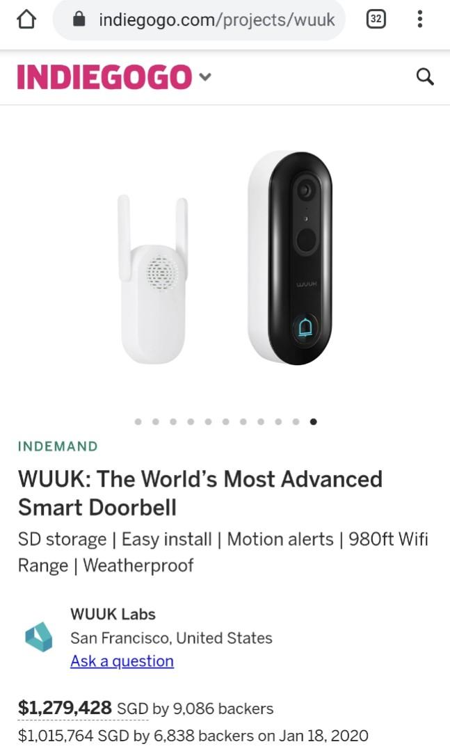 wuuk smart doorbell review