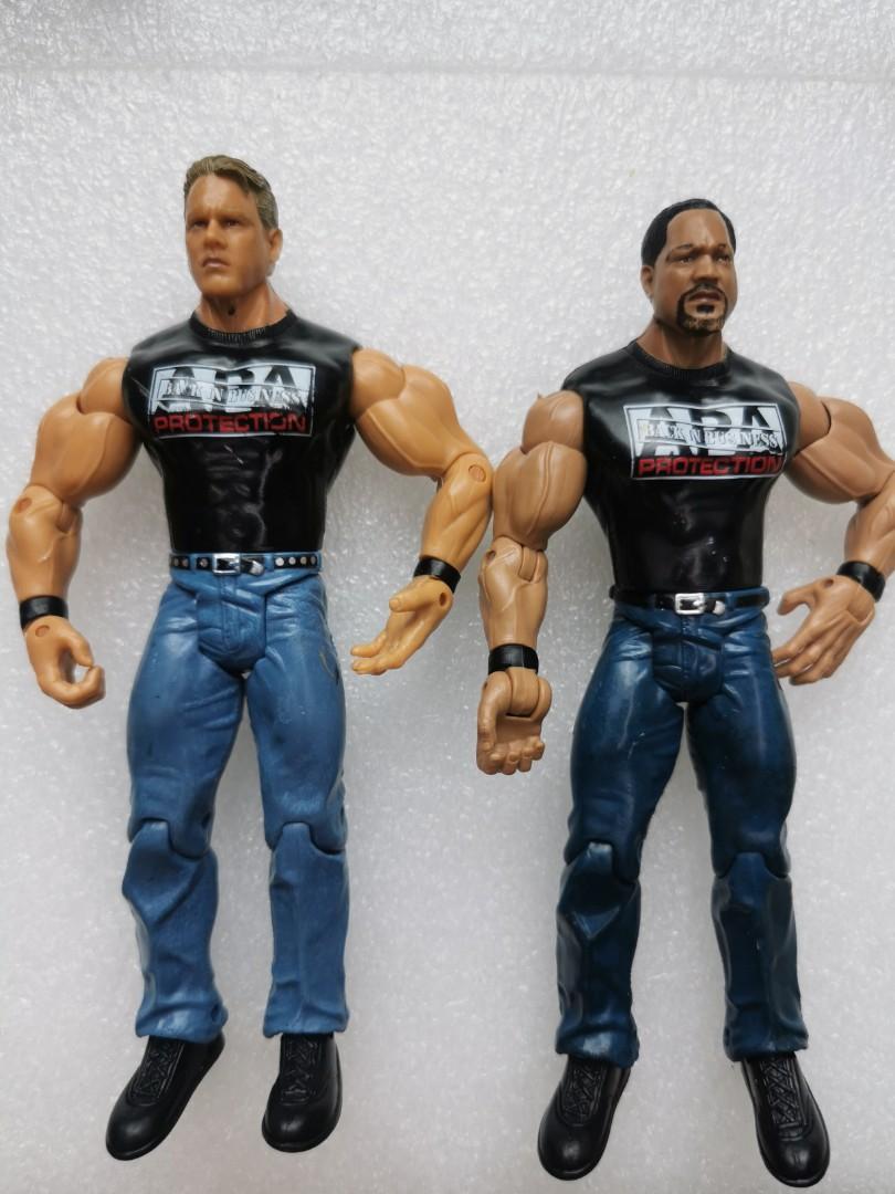 Wwe apa figures bradshaw farooq, Toys & Games, Bricks & Figurines on