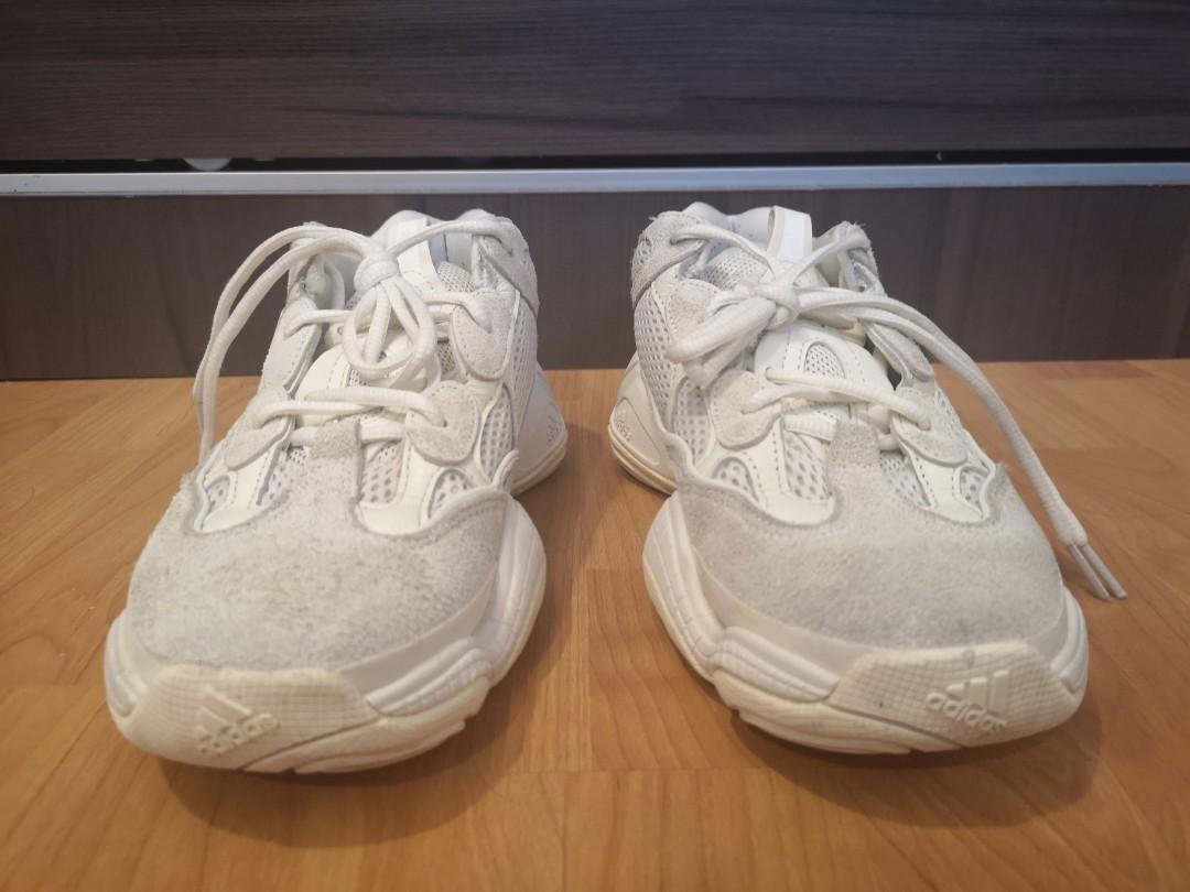 Exclusive Sale Yeezy 500 Bone White Sneakers Men s Fashion Footwear Sneakers on Carousell
