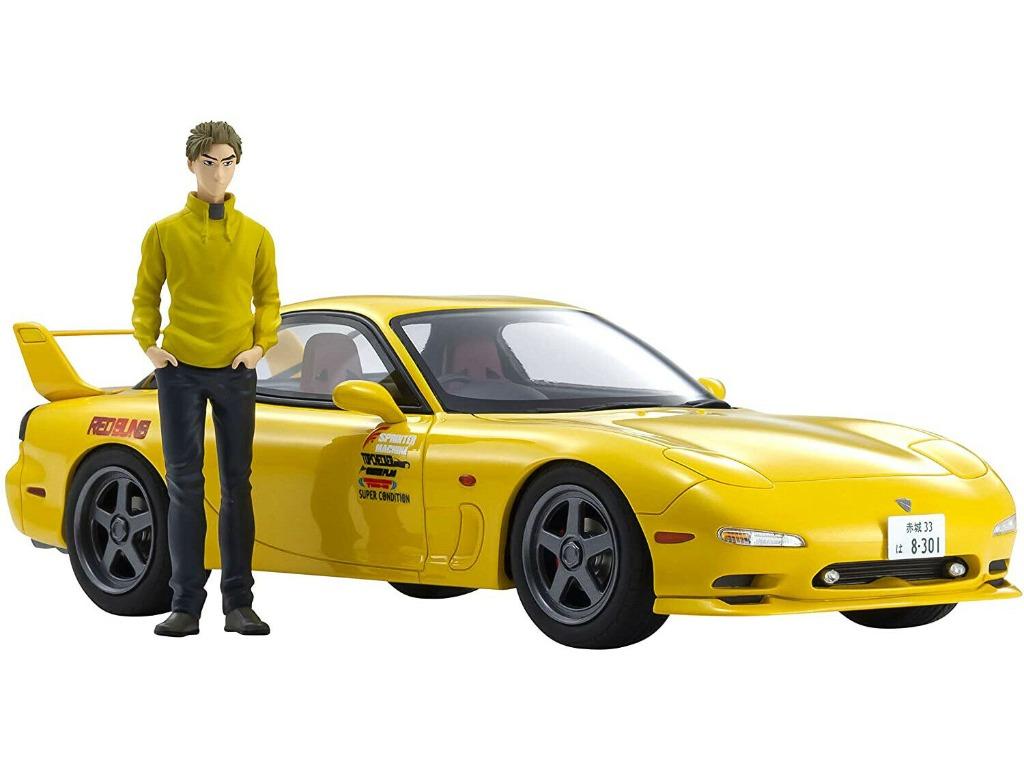 Yl0401 Kyosho 1 18 Mazda Rx 7 Initial D With Keisuke Takahashi Figure 玩具 遊戲類 玩具 Carousell