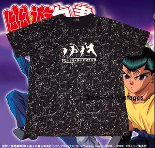 YU YU HAKUSHO Official All Over Print Artwork fit to L Size In Very Great Condition