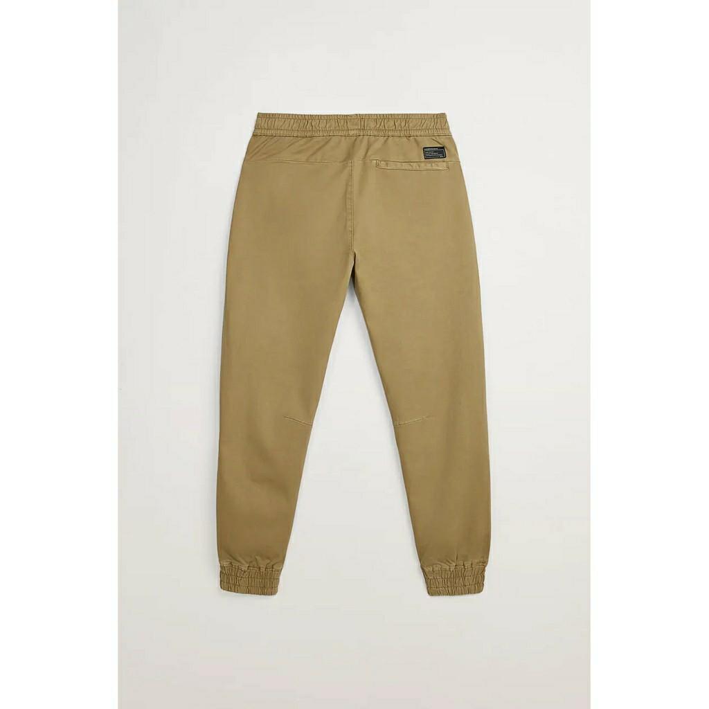 Jogger waist trousers mens best sale