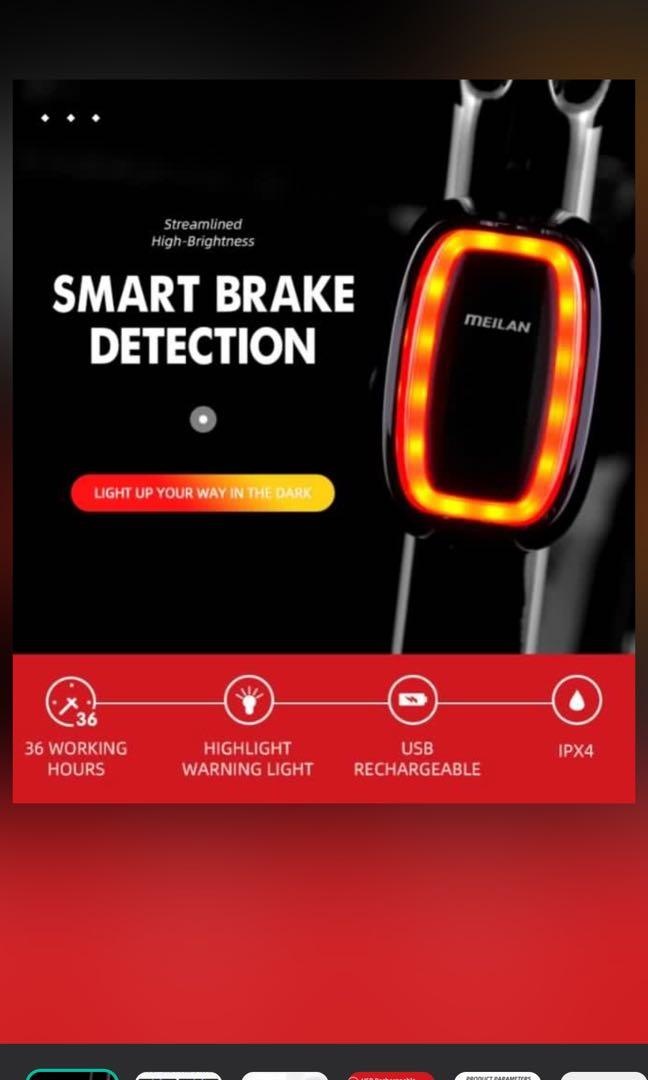 smart brake light bike