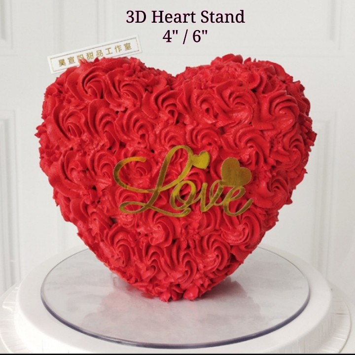 Three Tier Heart Cake Stand – SuperCoolCreations