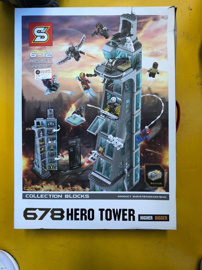 678 hero outlet tower