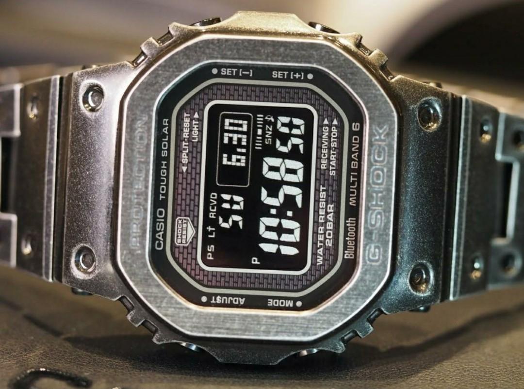 限量鋼錶Casio GMW-B5000V-1ER limited version 1000pcs g-shock 