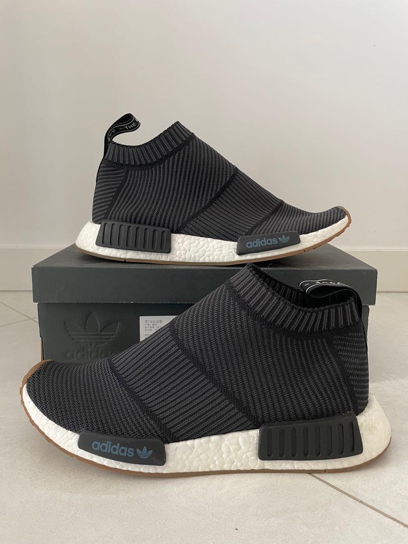 Adidas NMD City Sock Gum Pack Black BA7209, Fashion, Footwear, Sneakers on