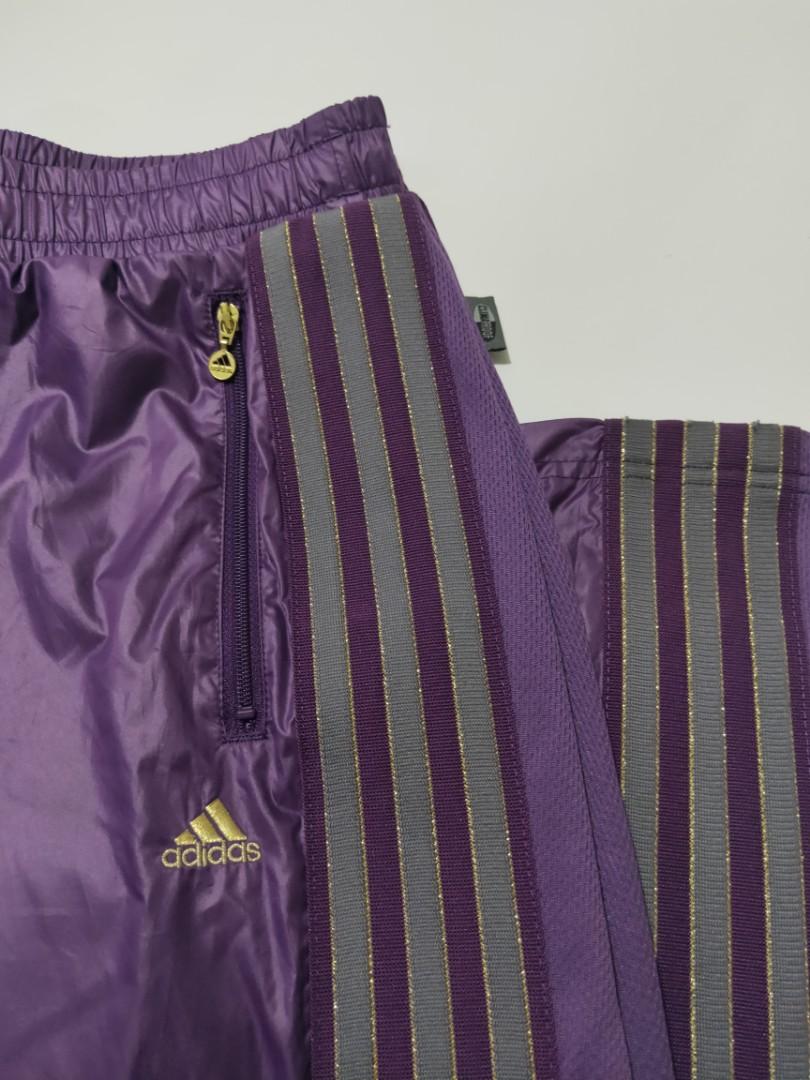 Buy adidas Originals Junior 3-Stripes High Waisted Sweat Pants Purple  Tint/White