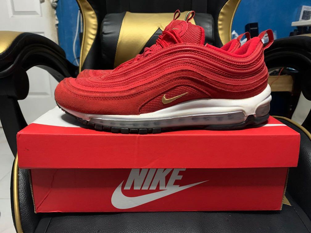 Air Max 97 Olympic Red US10 Men s Fashion Footwear Sneakers on
