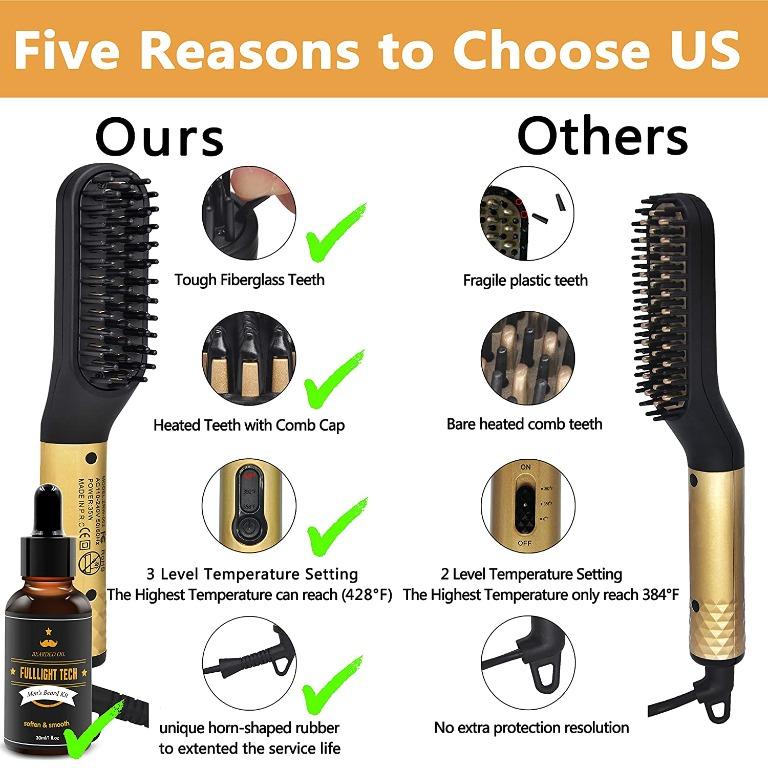 Beard buddy store beard straightener