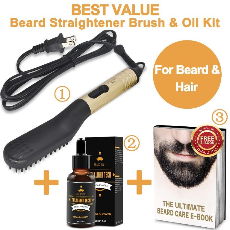 Beard top buddy straightener