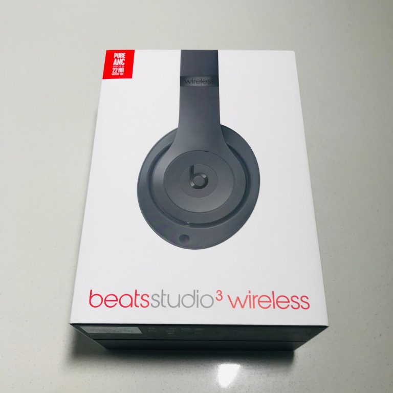beats studio wireless gray