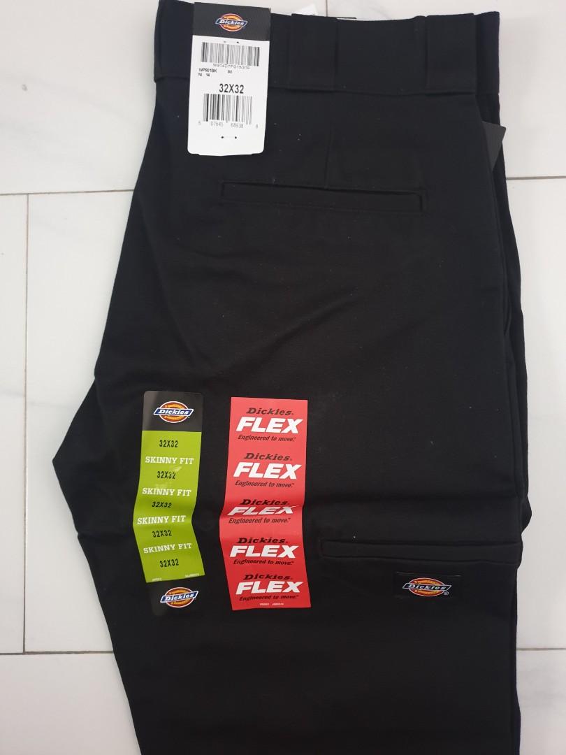 BN Dickies Pants 801 Skinny Fit, Men's Fashion, Bottoms, Trousers on ...
