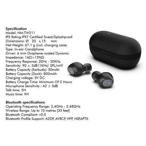 Nakamichi tw211 earbuds review 2025