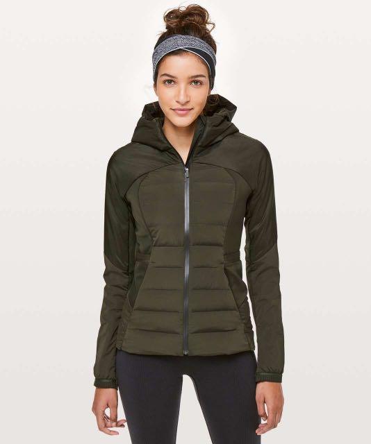 Down for it all jacket moss green Clearance