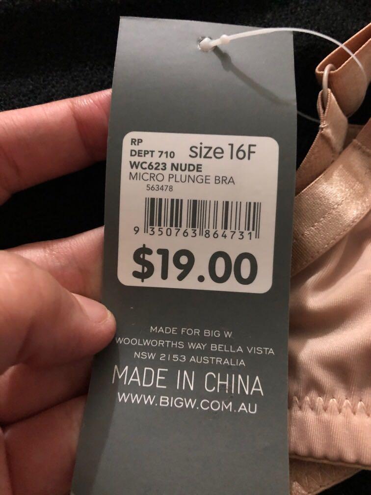 Bra Big Size Beli Di Sydney Big W Woolworths Fesyen Wanita Pakaian Wanita Atasan Di Carousell