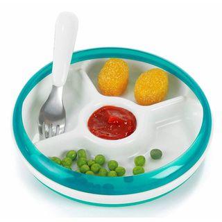 Brand New OXO TOT Training Plate with Removable Ring