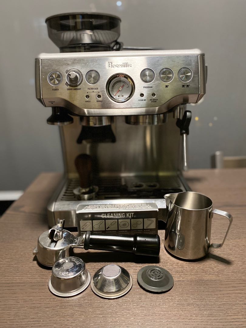 Breville Barista Express Bes870 Espresso Coffee Machine Tv Home Appliances Kitchen Appliances Coffee Machines Makers On Carousell