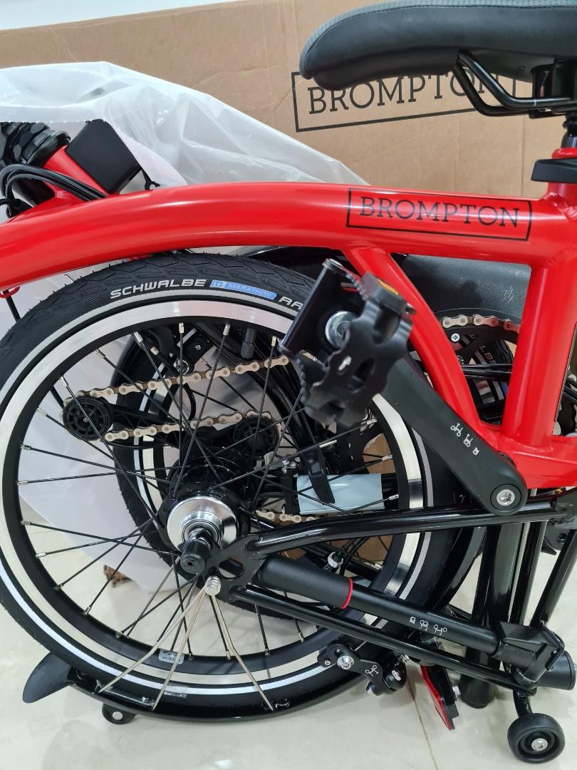 brompton m6l red rocket