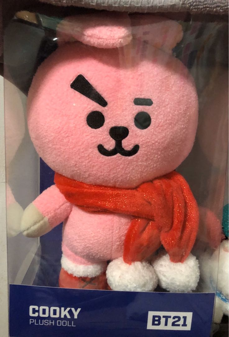 BTS BT21 Cooky christmas standing doll, Hobbies & Toys, Memorabilia &  Collectibles, Fan Merchandise on Carousell