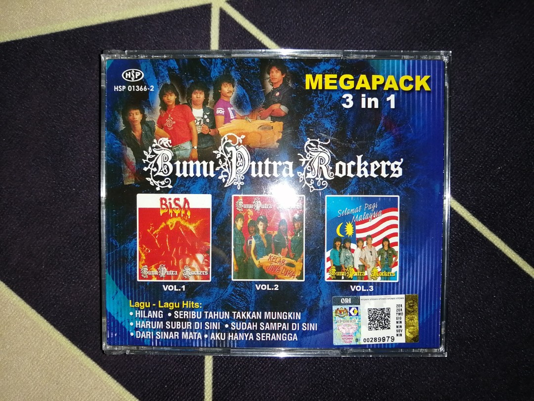 BumiPutra Rockers Megapack 3 in 1, Music u0026 Media, CDu0027s, DVDu0027s 